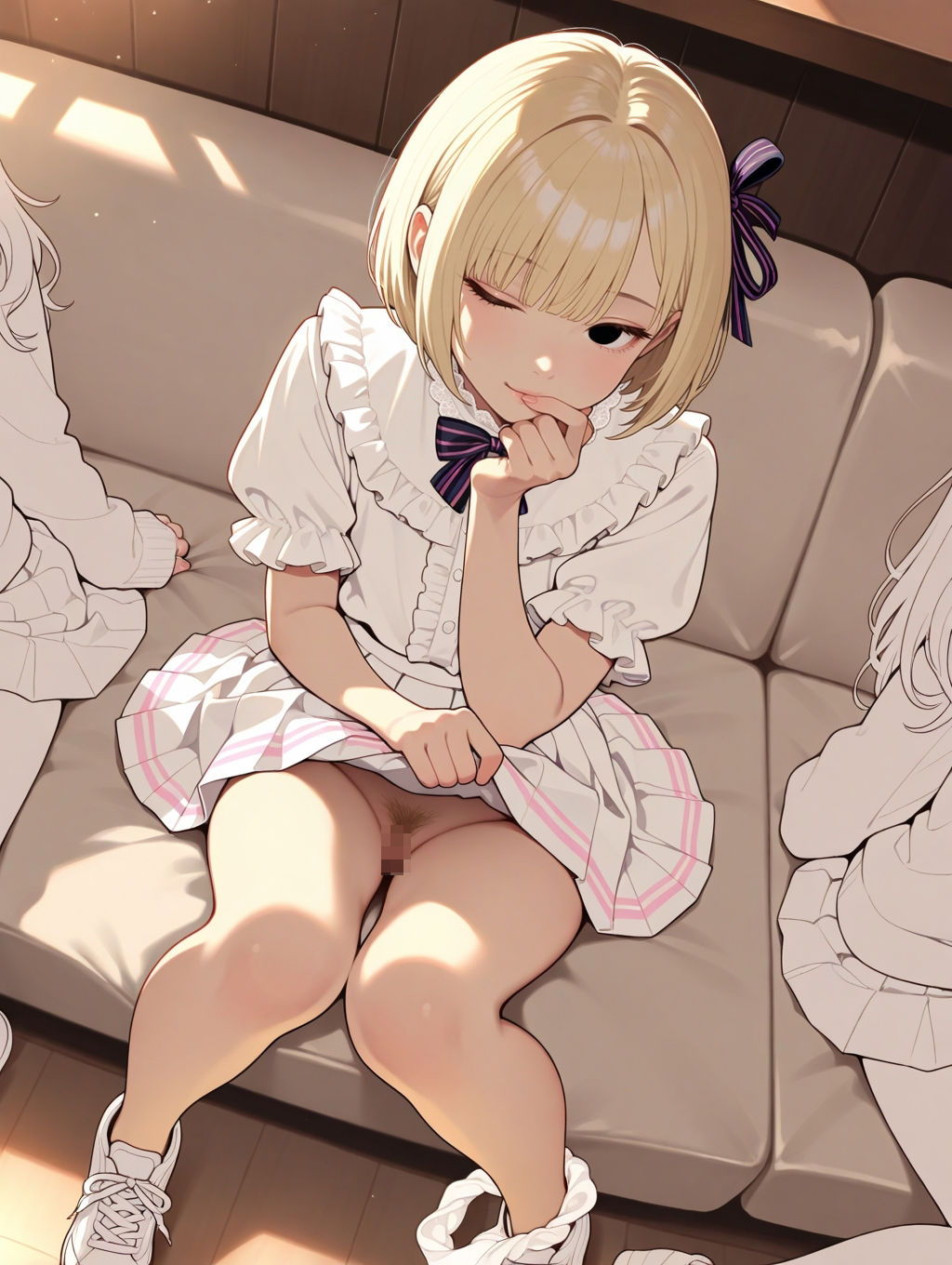 サンプル画像2:2年xx組すじふら SUJI-FLAT3(2年xx組) [d_558415]