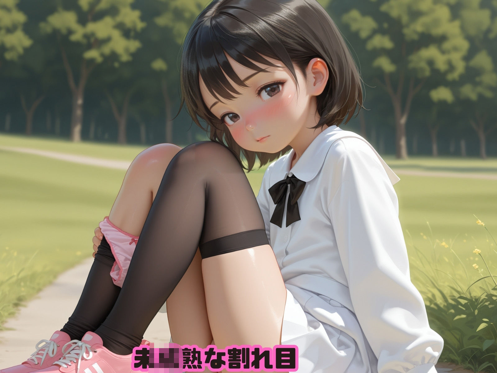 スカートをめくりあげて、たいせつなところを見せてごらん9