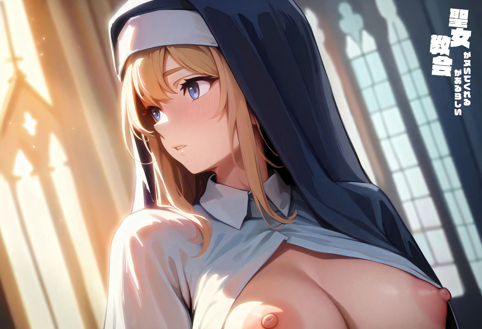 サンプル画像1:聖女がヌいてくれる教会があるらしい vol.2(性癖ルームXXX) [d_558458]