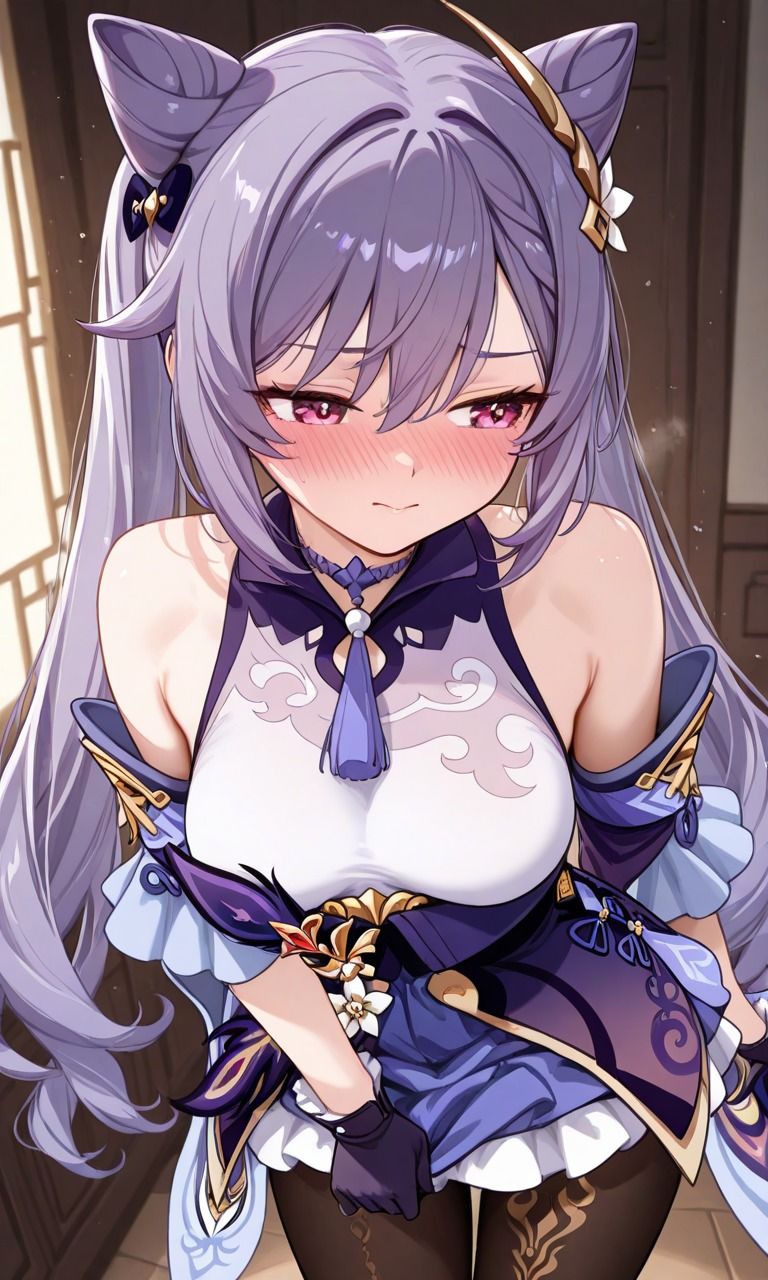 サンプル画像1:刻晴 Keqing 最初は嫌だったけど…(ochamaru) [d_558482]