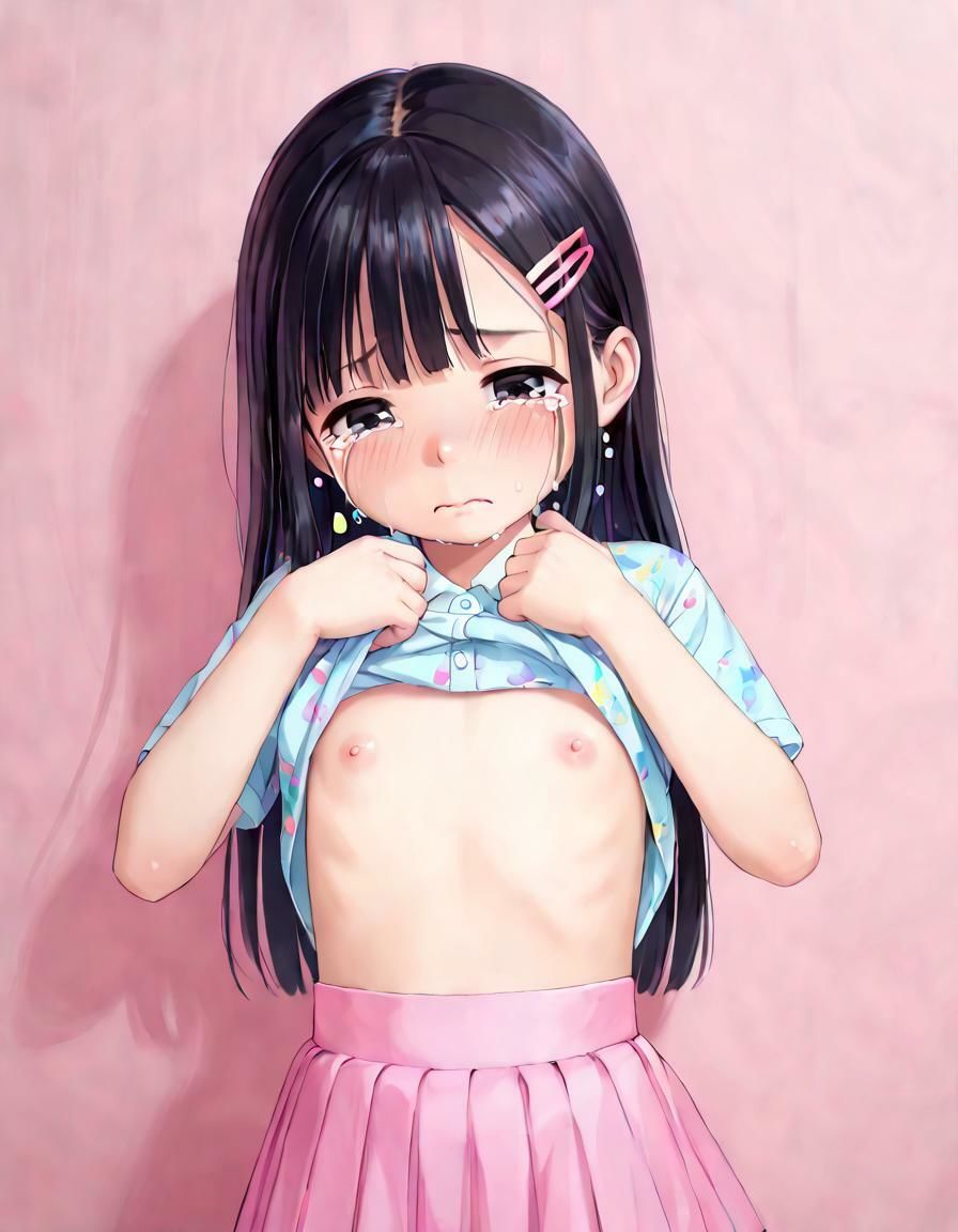 つるぺた泣き顔えっち【美麗イラストCG集】（302枚） サンプル画像 9