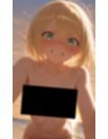 金髪貧乳美少女のえっちな写真集vol.22〜春の砂嵐の朝の海編〜