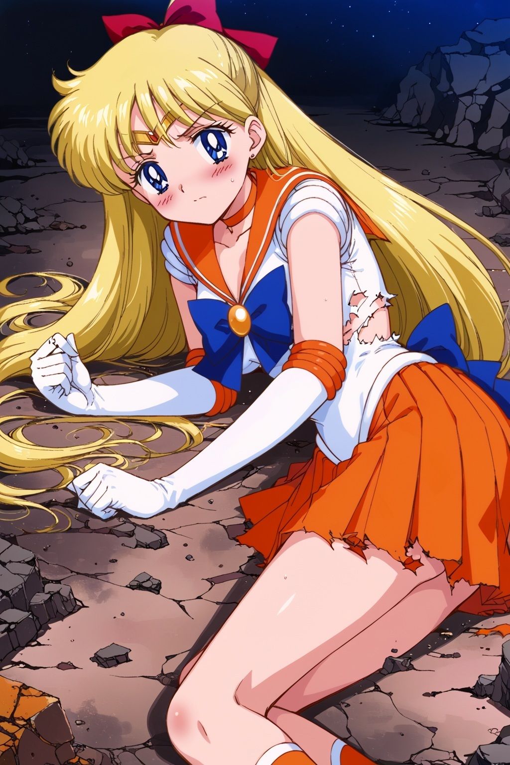 サンプル画像3:敗北ヒロイン 美少女戦士ヴィーナスの陥落(ファルコンα) [d_558587]