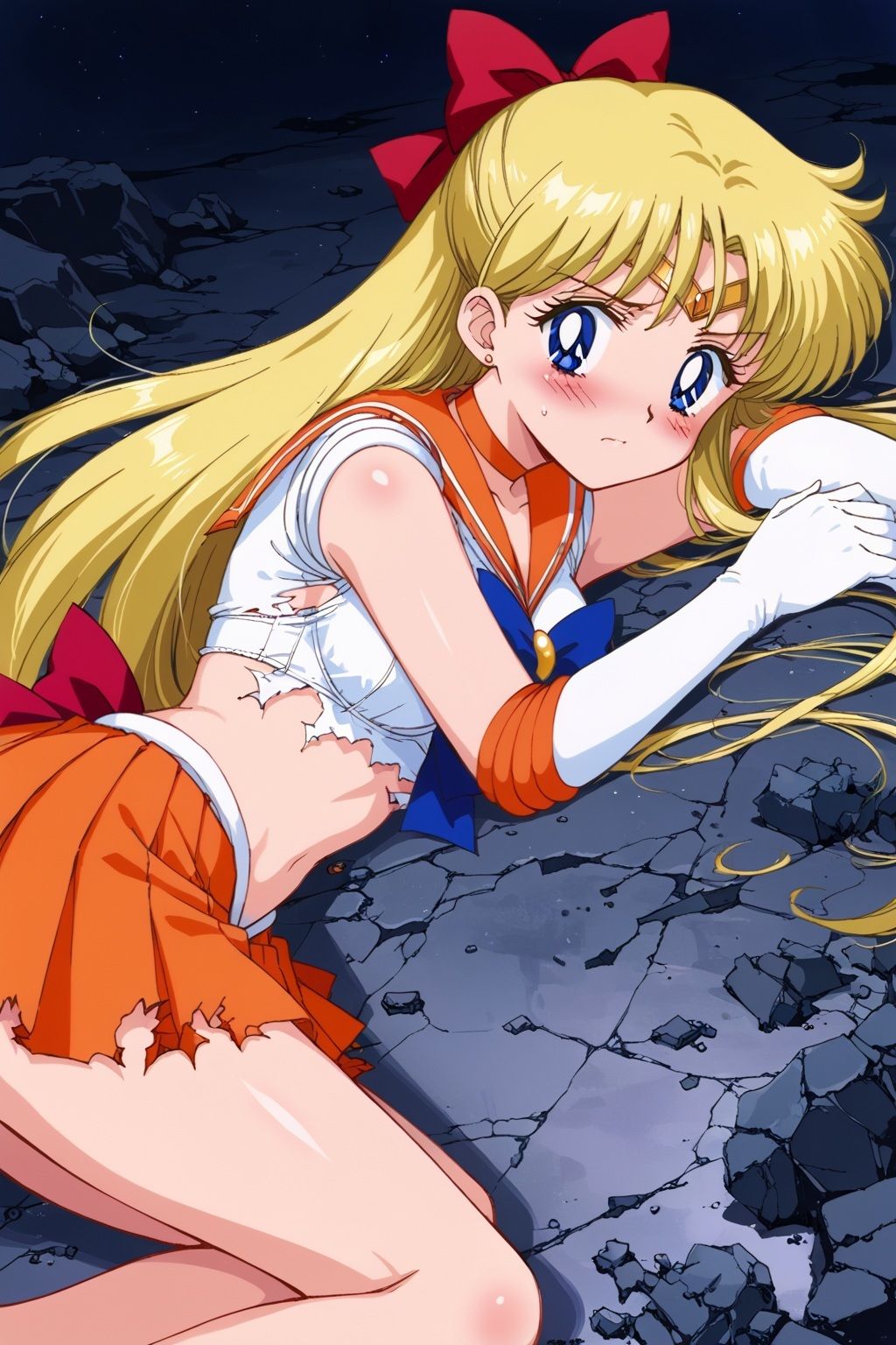 サンプル画像4:敗北ヒロイン 美少女戦士ヴィーナスの陥落(ファルコンα) [d_558587]