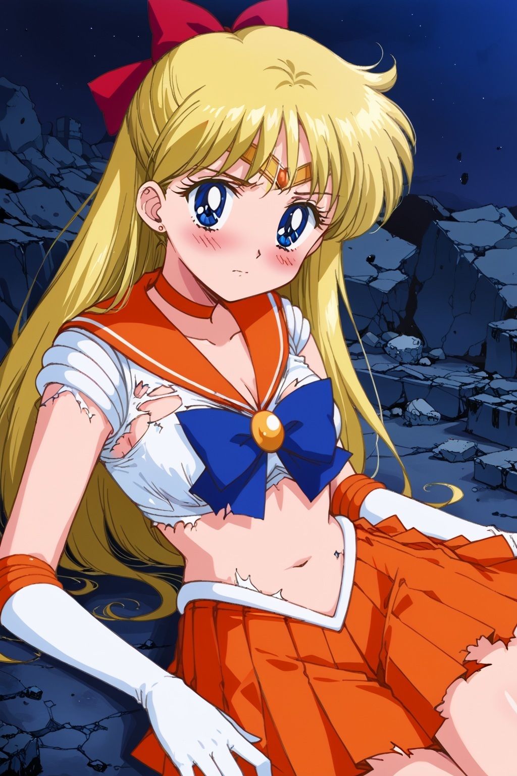 サンプル画像5:敗北ヒロイン 美少女戦士ヴィーナスの陥落(ファルコンα) [d_558587]