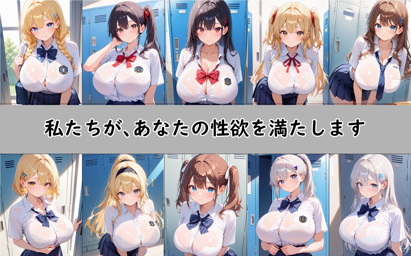 サンプル画像1:学園の性処理担当（マネージャー編）(アルパカ牧場) [d_558595]