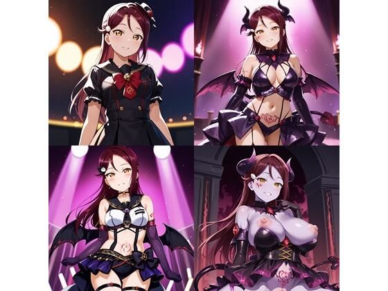 ラブ〇イブ! 桜〇 莉子 悪堕ち快楽堕ち【CR】