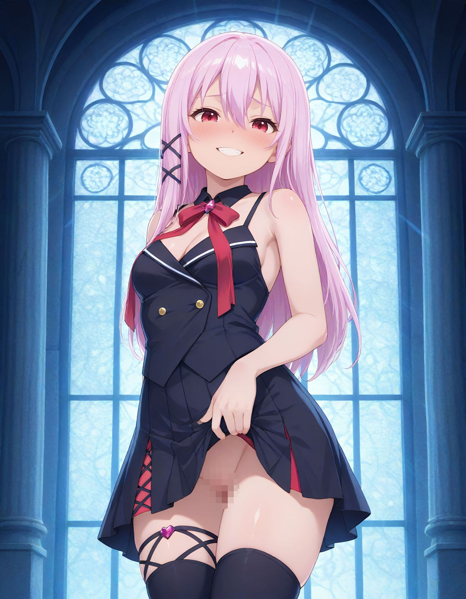 サンプル画像1:ヤンデレちゃんとらぶらぶえっち(月夜の秘密) [d_558666]