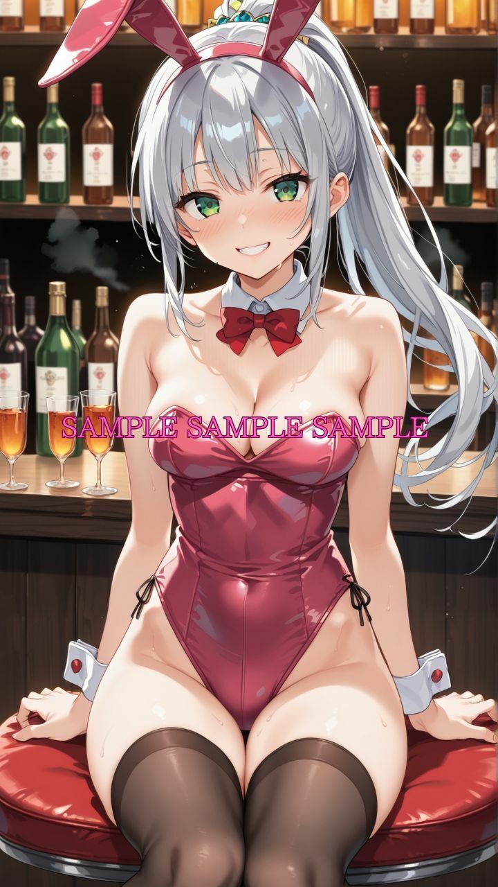 サンプル画像2:男女比1対10000の世界 バニーガール達とセックスし放題でちんぽが乾く暇もないヤリ放題ハーレムライフ！！(TailorFetiAI-Pix) [d_558679]