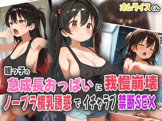 姪っ子の急成長おっぱいに我慢崩壊!ノーブラ横乳誘惑でイチャラブ禁断SEX!【オムライスくん】