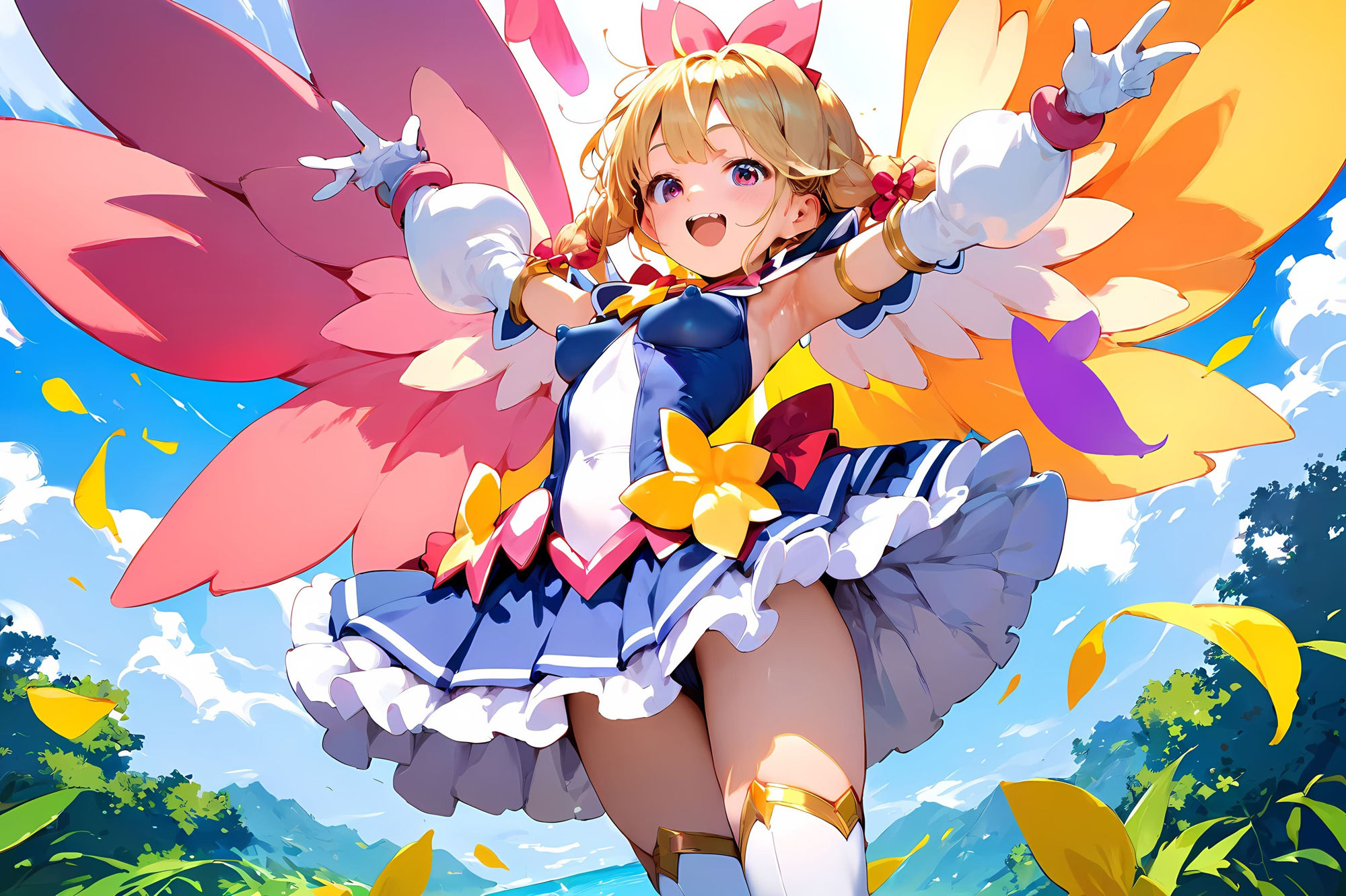 サンプル画像6:無邪気な魔法少女をハメたおす！美少女もーど(駆け抜けて性春) [d_558720]