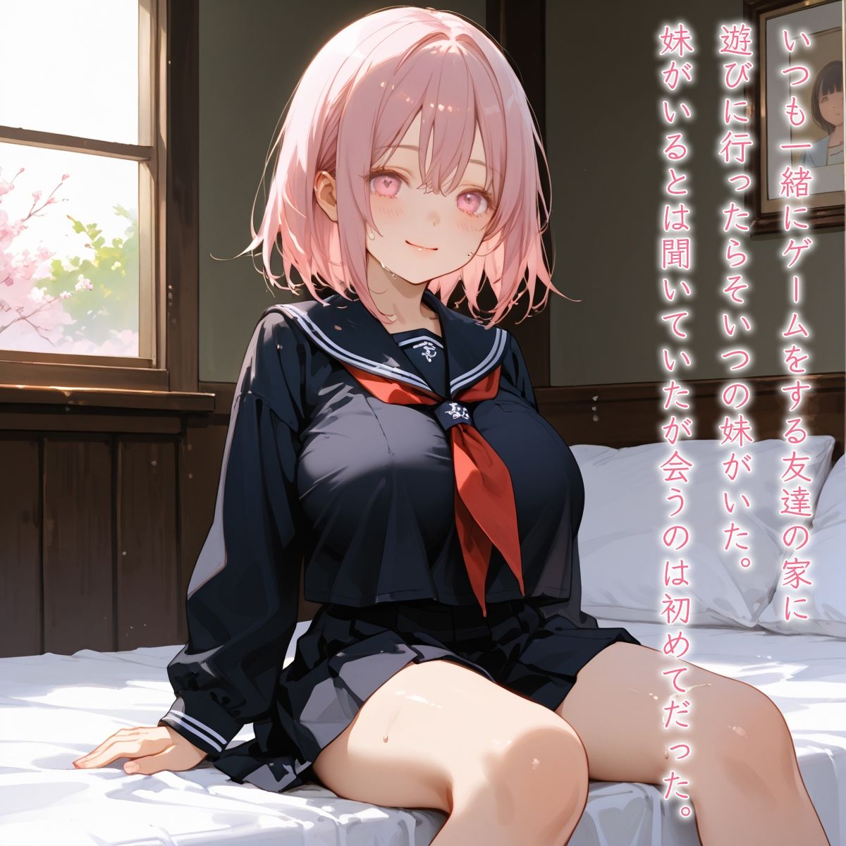 サンプル画像1:【中出し154枚】友達の妹  その1(ひよこにこばん) [d_558736]