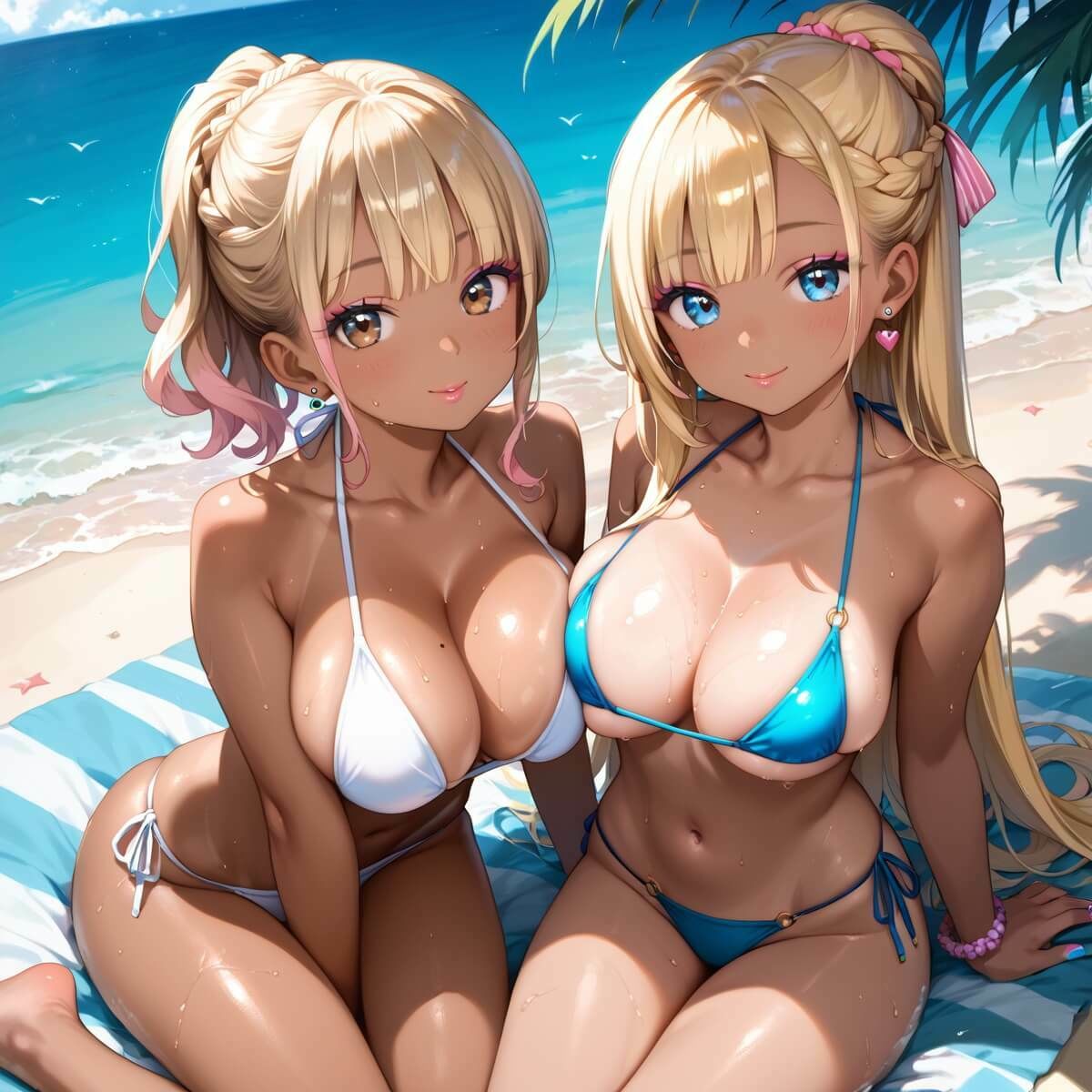 サンプル画像5:ギャルの性欲はエンドレス！！リゾバで毎日搾り取られてます！！3【厳選CG200枚収録】(エメラルドの館) [d_558746]