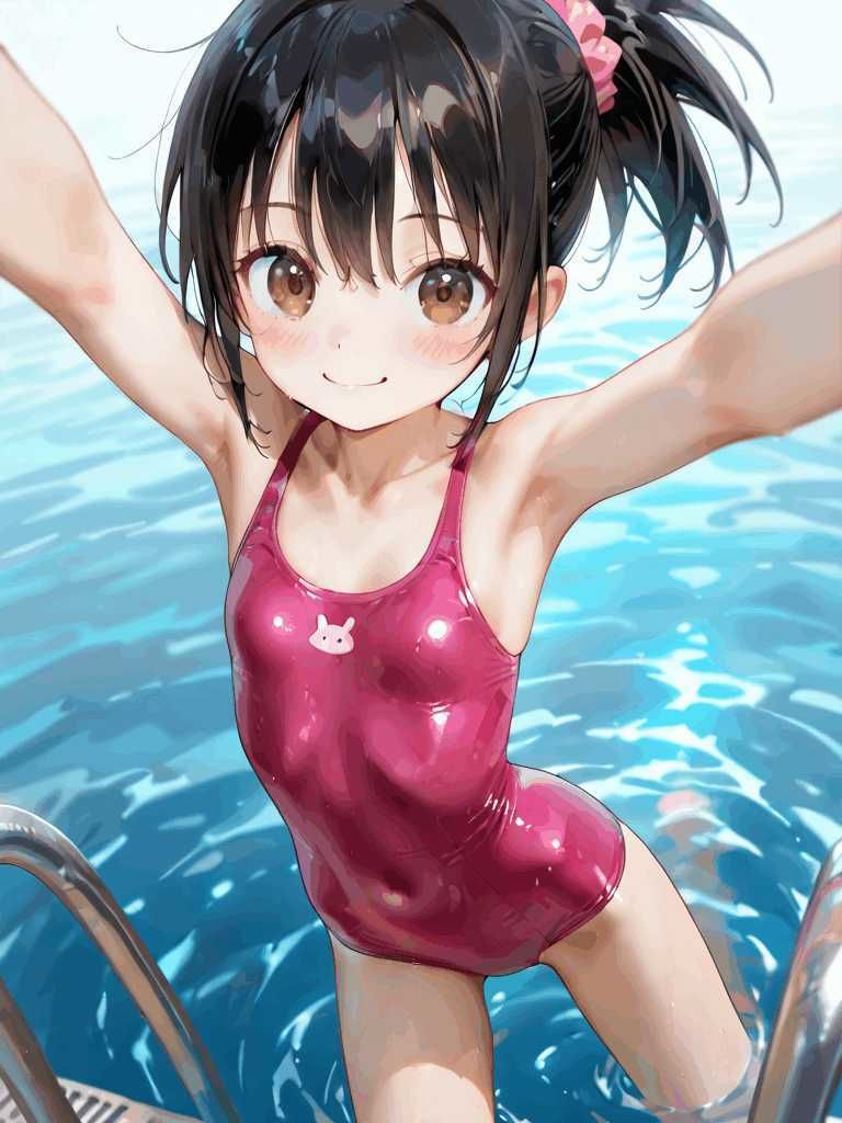 ポニーテールとセーラー服 S 画像6