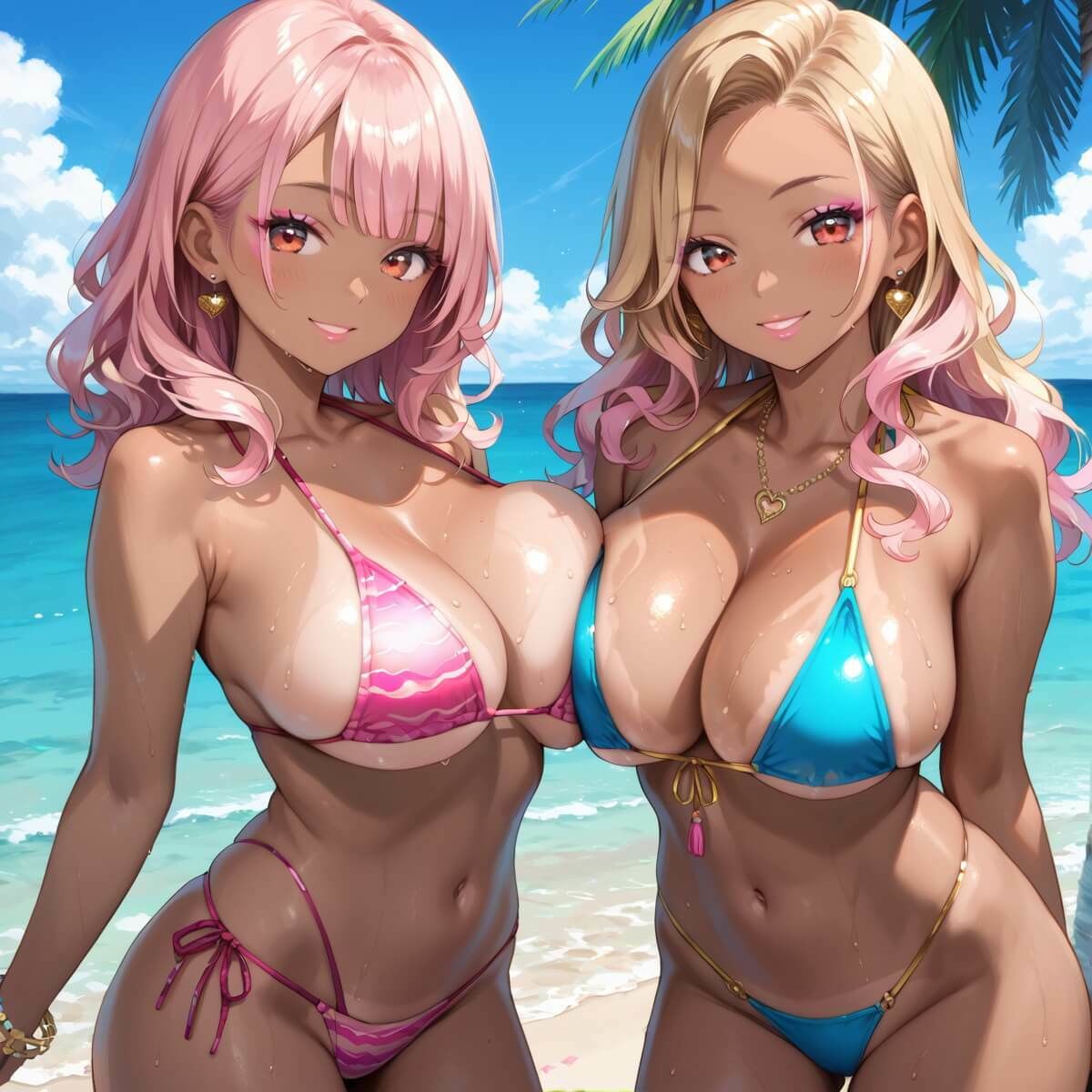 サンプル画像4:ギャルの性欲はエンドレス！！リゾバで毎日搾り取られてます！！6【厳選CG200枚収録】(エメラルドの館) [d_558764]