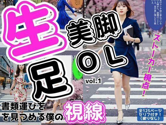 生足美脚OL、書類運びを見つめる僕の視線 vol.1【あらぶるま18＋】