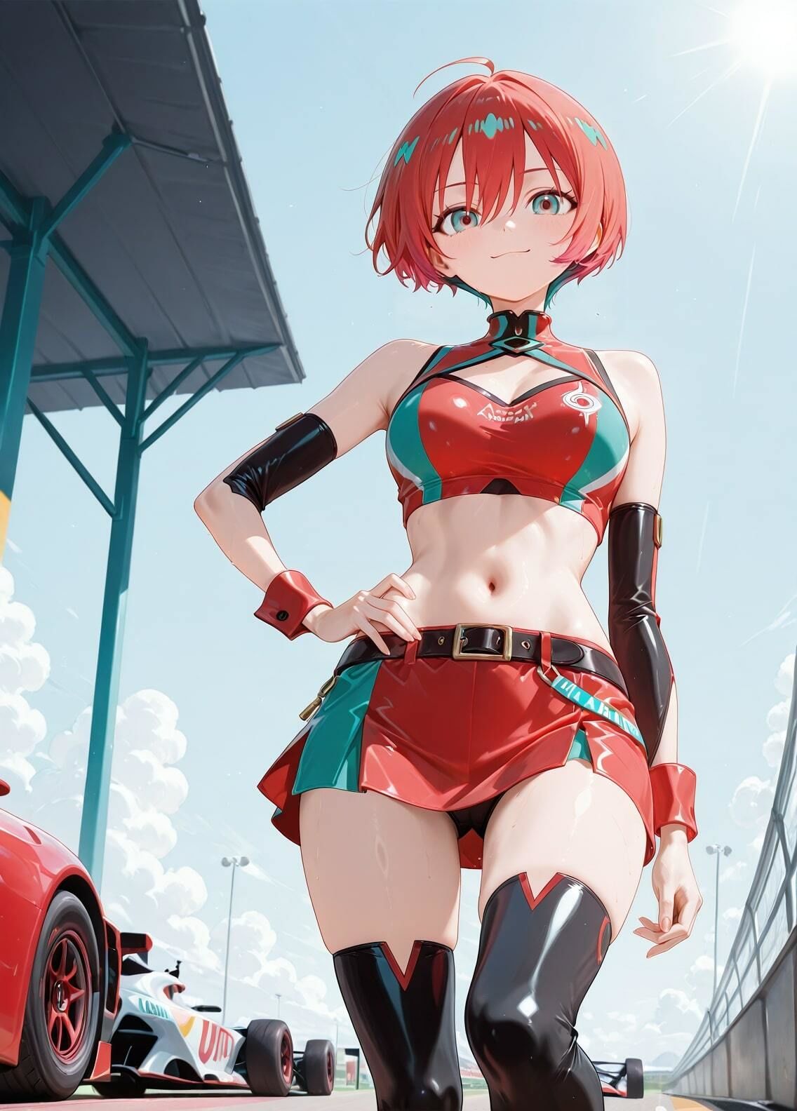 「機動戦士Gundam GQuuuuuuX」アマテ・ユズリハ セクシー写真集6(全500枚) 画像8