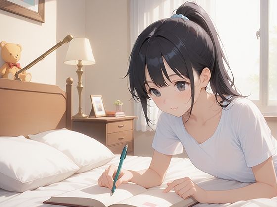 サンプル画像1:妹の可愛いすぎるビンビン乳首をいじる(マジカルきなこ) [d_558905]