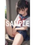 バイトオナニー  セーラー服
