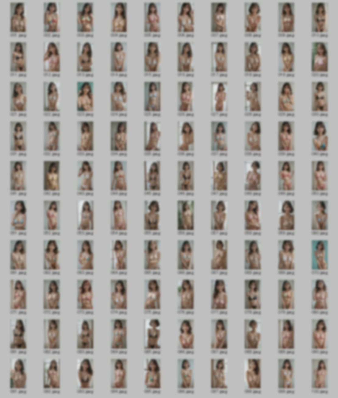 サンプル画像6:遥・禁断のドキドキー水着写真集 〜SFWビジュアル100枚セット〜(美伝プロジェクト) [d_559043]