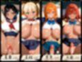 22人の爆乳黒ギャル女子校生服ハメ_Lite