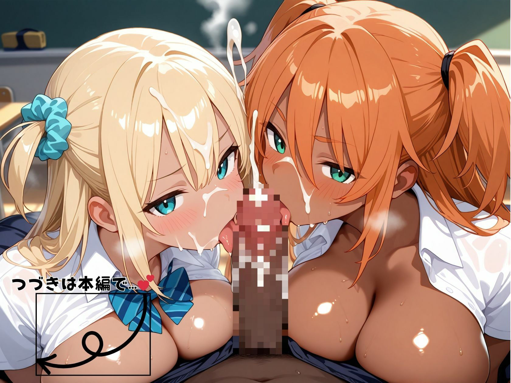 22人の爆乳黒ギャル女子校生服ハメ_VIP10