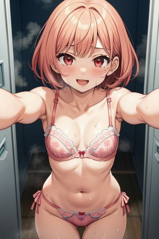 サンプル画像6:ロッカーになって熱気むんむんの女子更衣室を味わいたい2(AI幻想庭園) [d_559078]