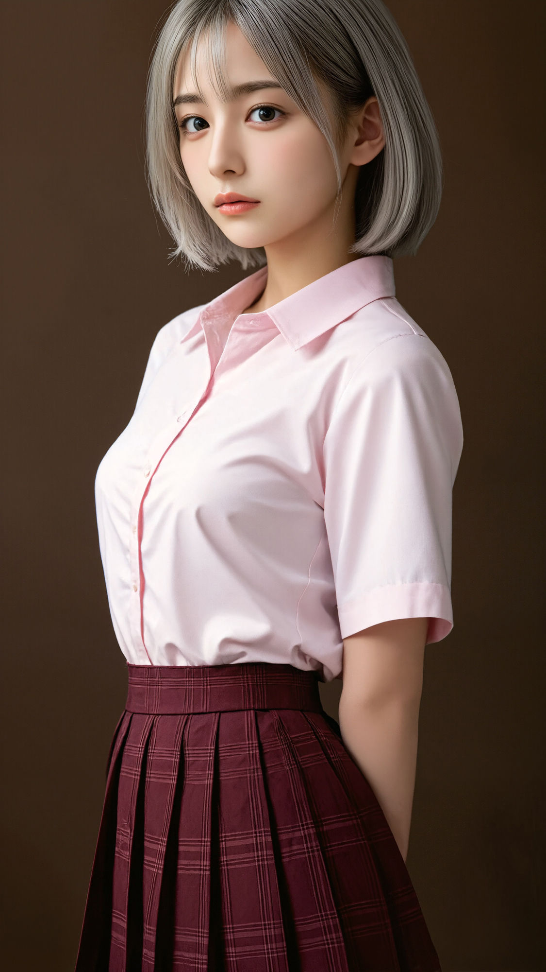 サンプル画像1:fl4kux 0401 ワイシャツ(niur) [d_559089]