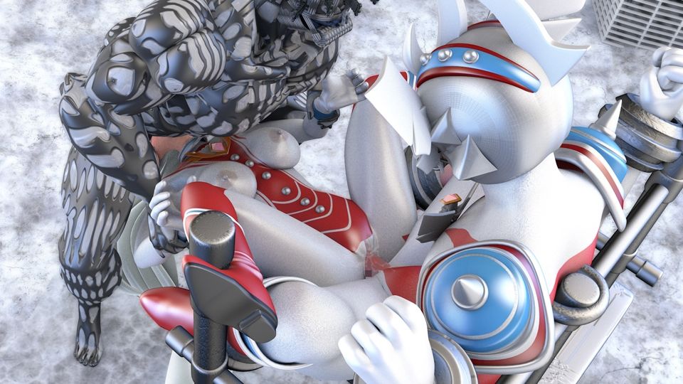 サンプル画像4:光の女神メロディナVS超光速拘束星人アラストル・仲間の目の前で(四次元少女ネオス) [d_559094]