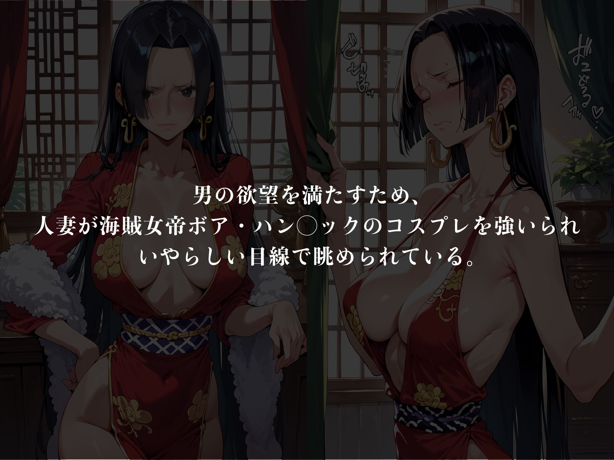 サンプル画像2:無理やりコスプレ海賊女帝  支配欲SEX(完熟まんこりほぐし) [d_559130]