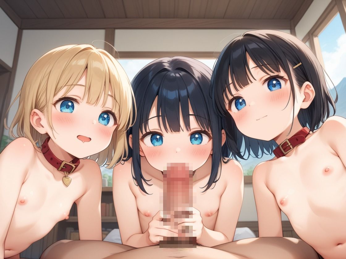 つるぺたのロリ少女を集団種付けしました_2