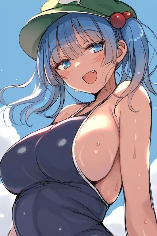 サンプル画像3:盟友を無自覚誘惑する悪い妖怪な河城にとり(催●スマホの淫魔) [d_559164]