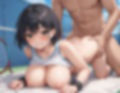 爆乳のテニス部女子に種付け調教セックス