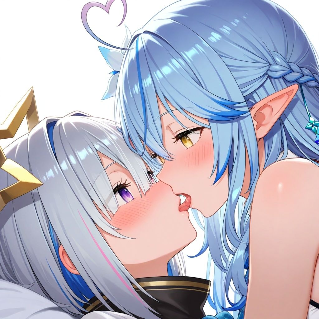 天○かなたと雪○ラミィ ごりればレズセックス 画像2