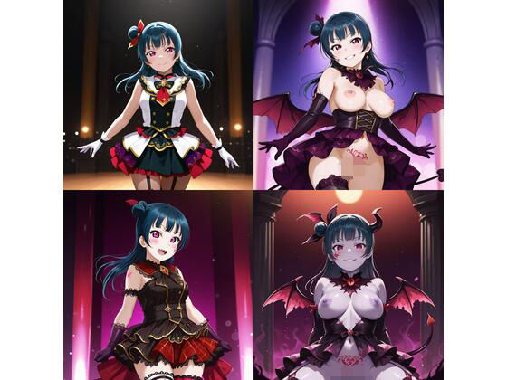 ラブ〇イブ! 津〇 善子 悪堕ち快楽堕ち【CR】