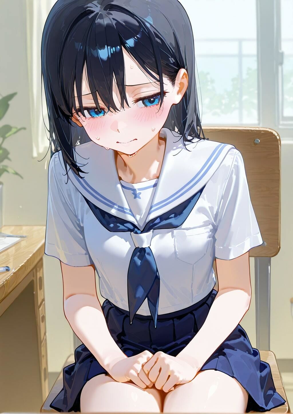 サンプル画像1:極悪寝取り校長 〜彼氏持ち女子生徒を裏推薦で体の奉仕〜(DreamReal出版社) [d_559366]