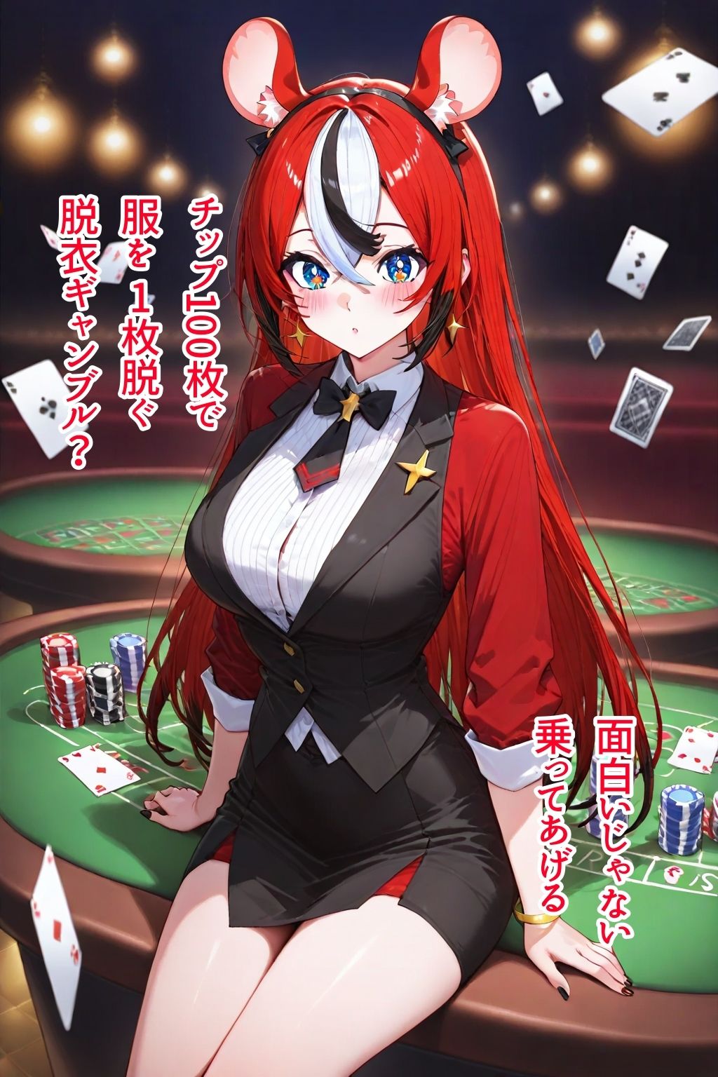 サンプル画像4:チアディーラーハコス(AIホロアートワークス) [d_559553]