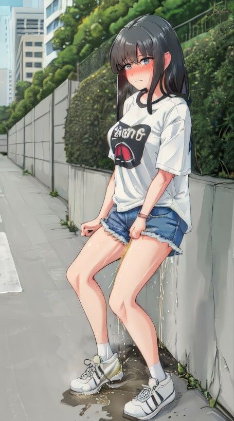 サンプル画像2:「遥、禁断のドキドキ（失禁）-R18版」関連イラスト100枚セット Vol.2(美伝プロジェクト) [d_559565]