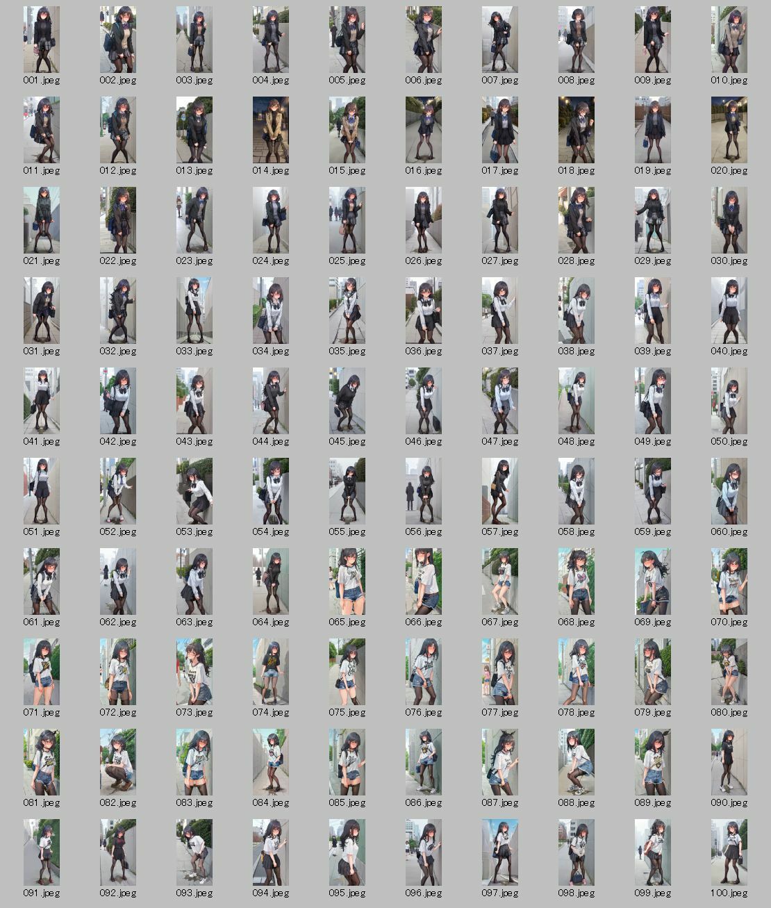 サンプル画像6:「遥、禁断のドキドキ（失禁）-R18版」関連イラスト100枚セット Vol.2(美伝プロジェクト) [d_559565]