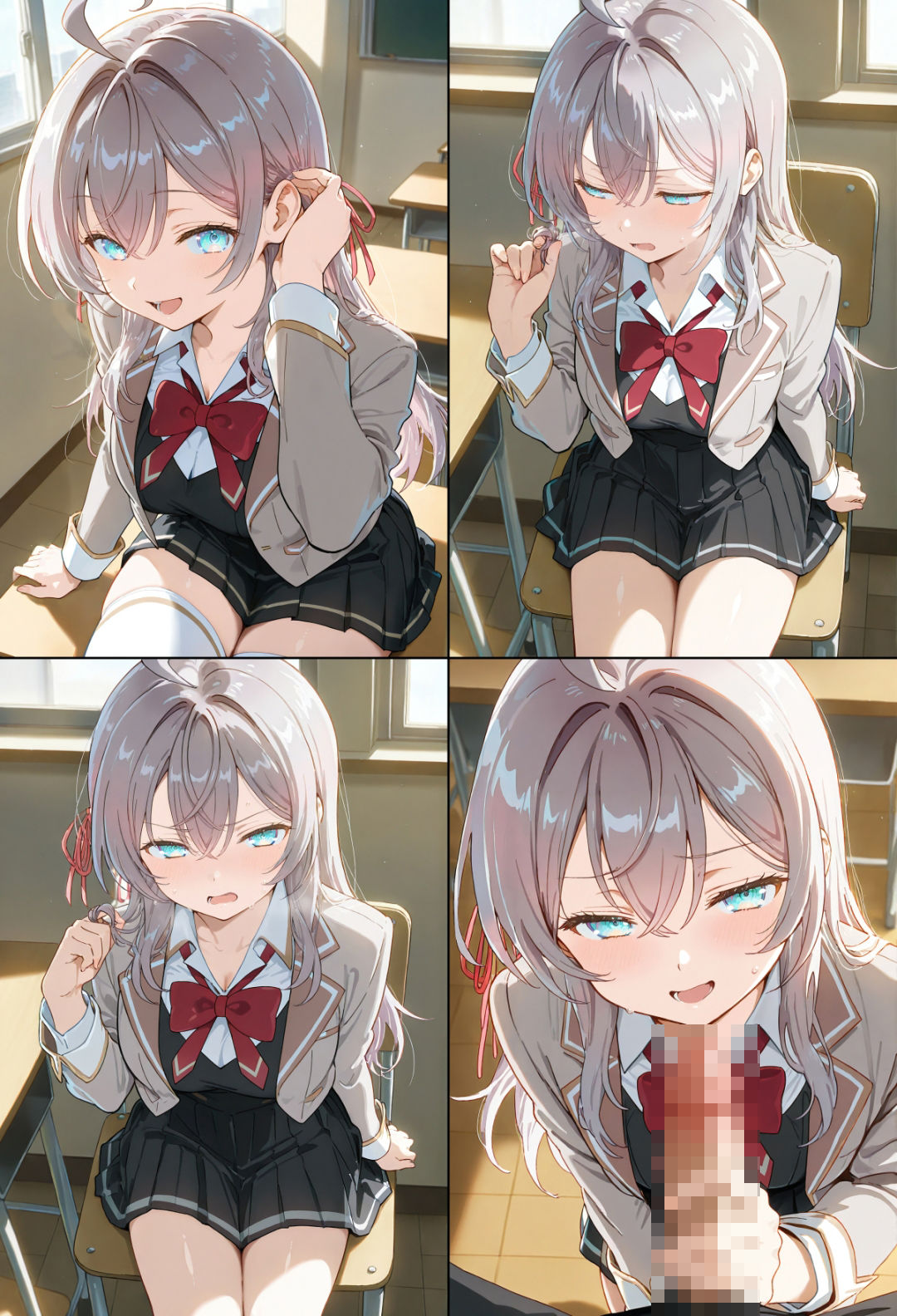 サンプル画像1:ヒロインえっち 九条ア〇サ・周防〇希(chack) [d_559577]