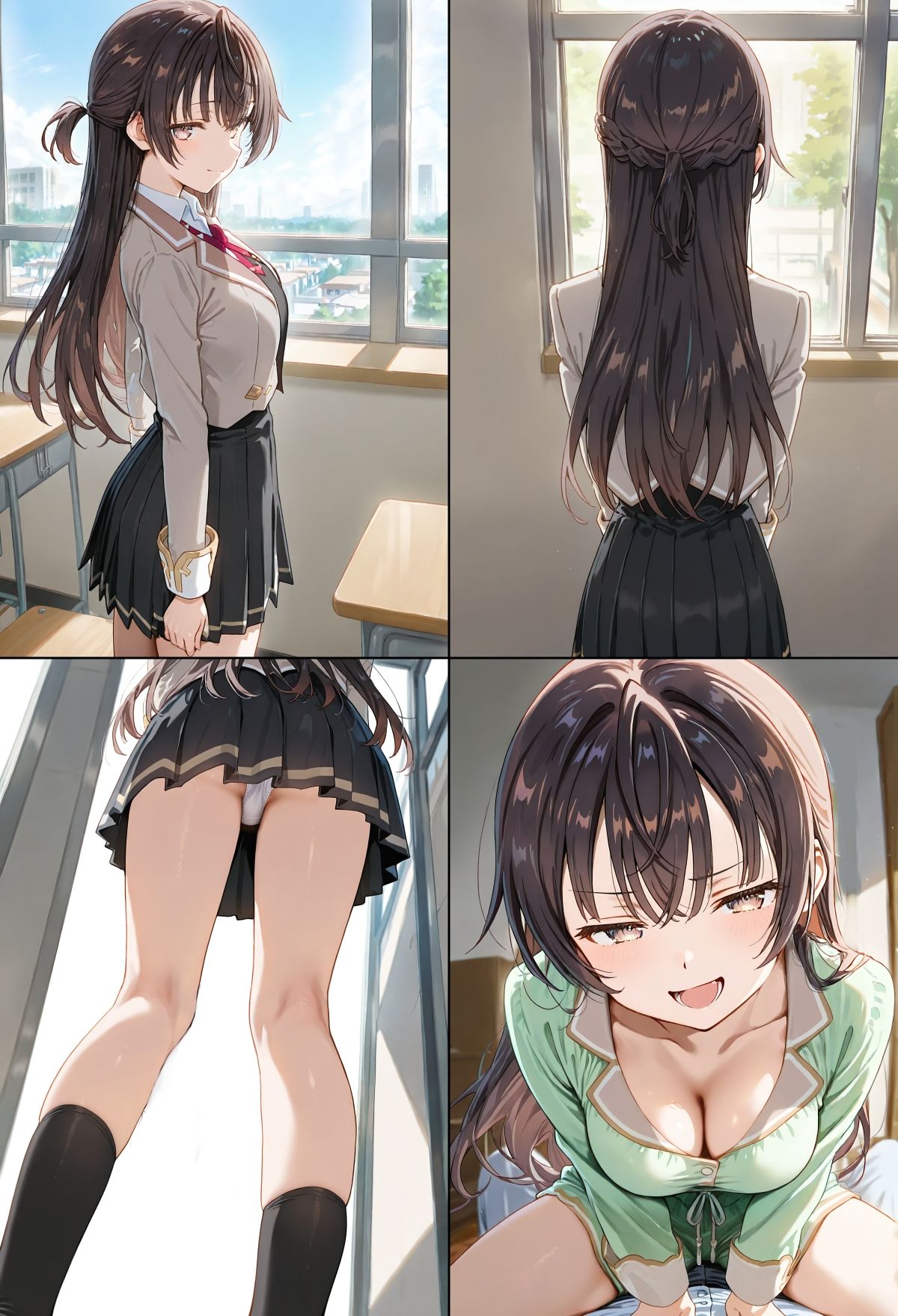 サンプル画像6:ヒロインえっち 九条ア〇サ・周防〇希(chack) [d_559577]