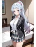 俺ガ◯ル 川◯沙希 エロCG集