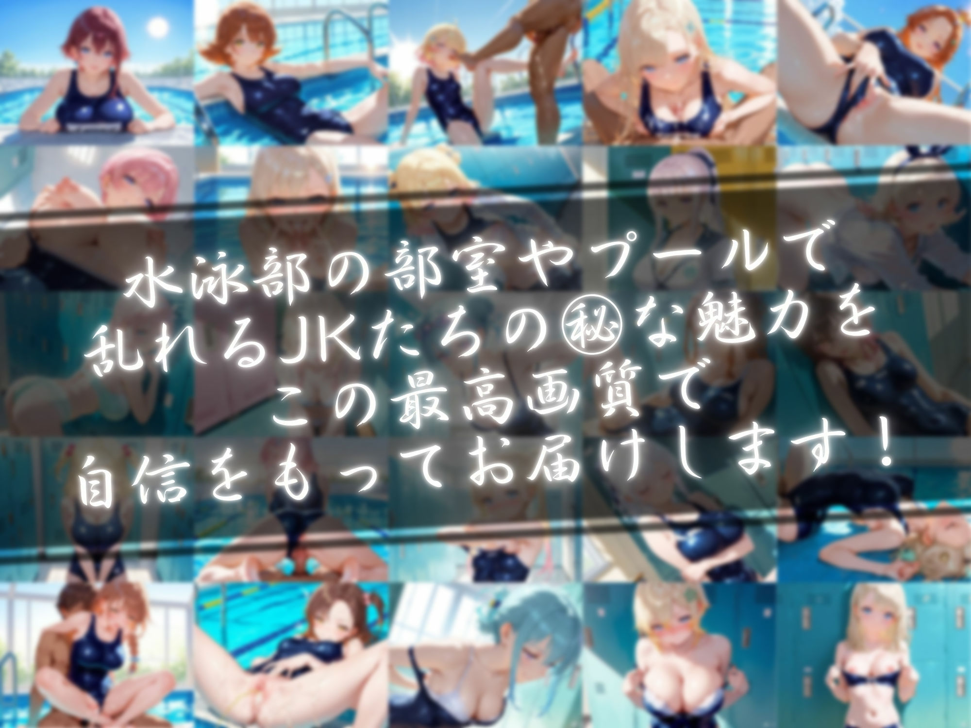 サンプル画像1:彼女の水着を脱がした後は(青春グレーゾーン) [d_559636]