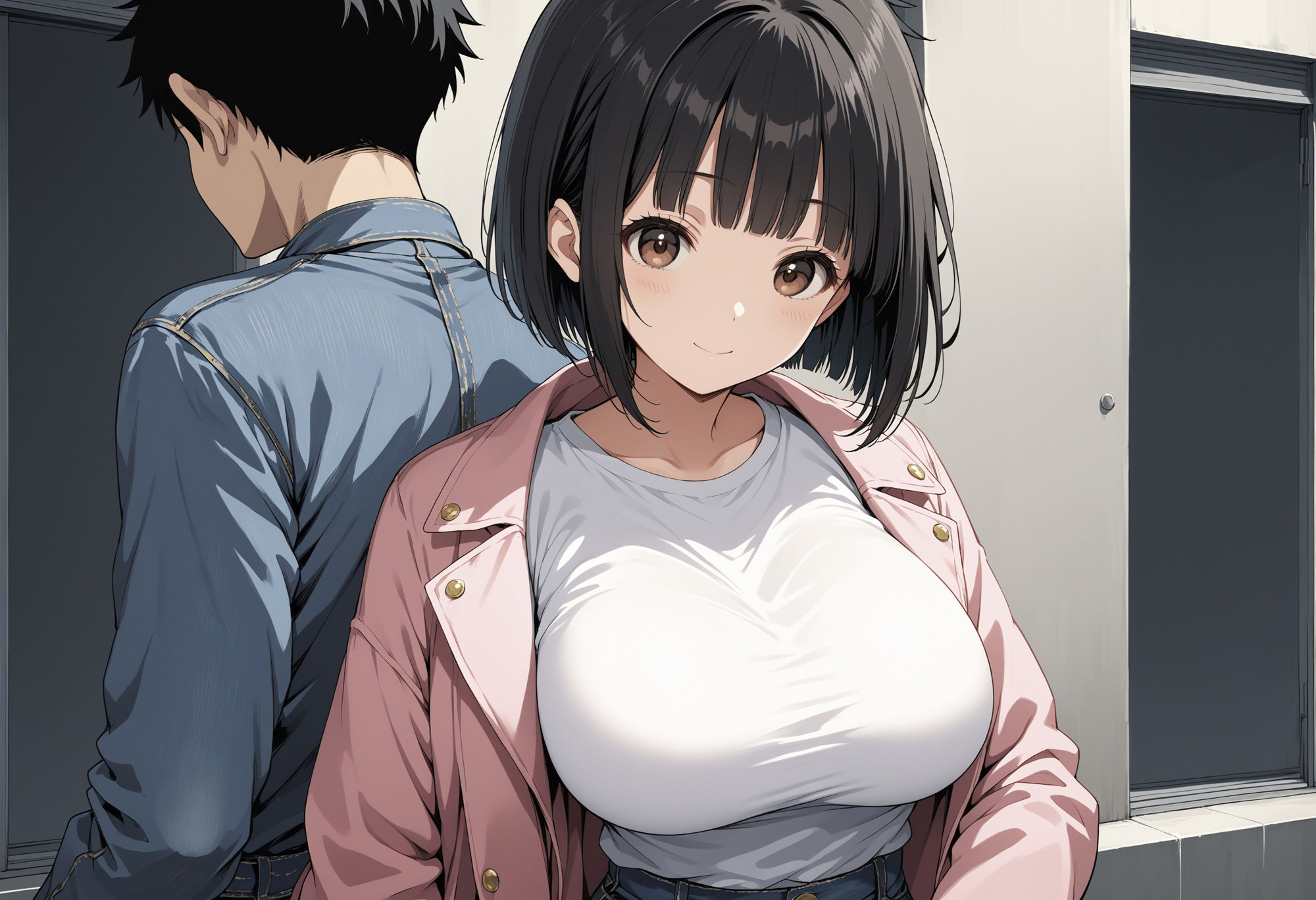 サンプル画像4:爆乳な妹が色気増々で帰ってきた(こあくまちゃん) [d_559637]