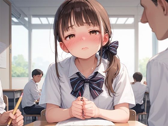 サンプル画像1:欲求不満な女子校生の乱れる性活(かのん絵師) [d_559759]