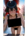 魔理沙は霊夢のえっちな写真を撮りたいようです。vol.32〜春の晴れた朝の川編〜