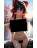 魔理沙は霊夢のえっちな写真を撮りたいようです。vol.32〜春の晴れた朝の川編〜