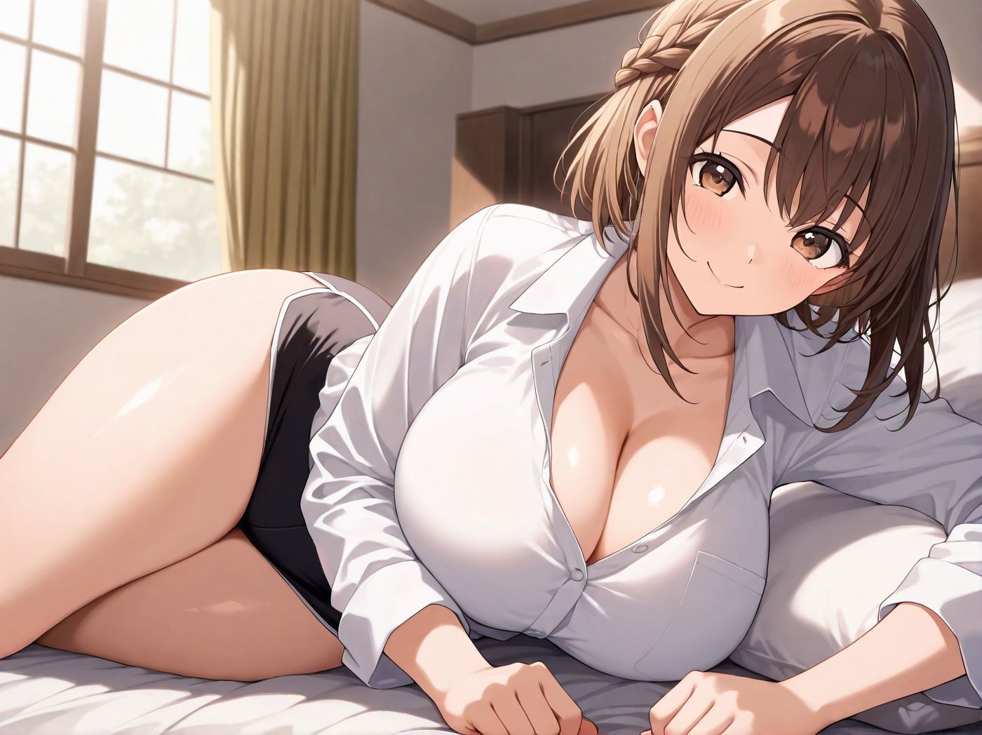 サンプル画像5:真面目な委員長の裏の顔(くみん) [d_559812]