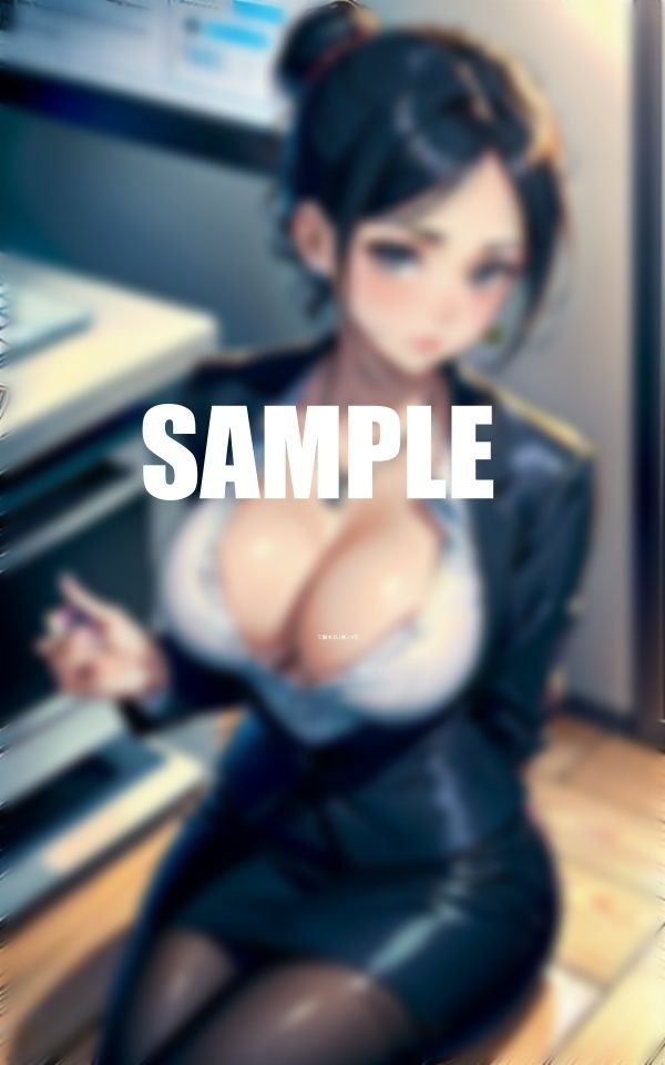 サンプル画像1:超いやらしいぃ〜美女OLたち男が欲しくて我慢できない下半身(AI美女LABO.7) [d_559829]