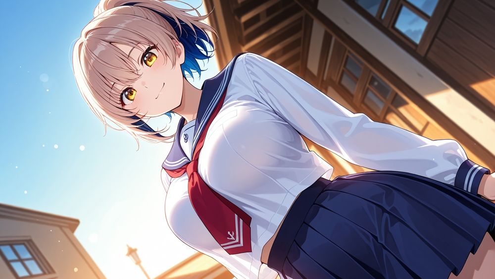 サンプル画像2:【4K】爆乳スク水姉妹が顧問コーチの個人指導で蕩け顔絶頂【FANZA専売】(ニート印刷所) [d_559899]